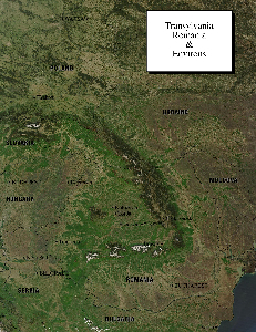 Tranyslvania  map
